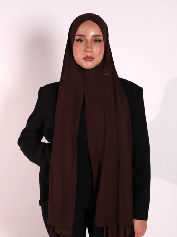 Easy Hijab Brethebal - Dark Brown