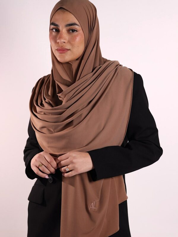 Easy Hijab Jersey Premium - Latte
